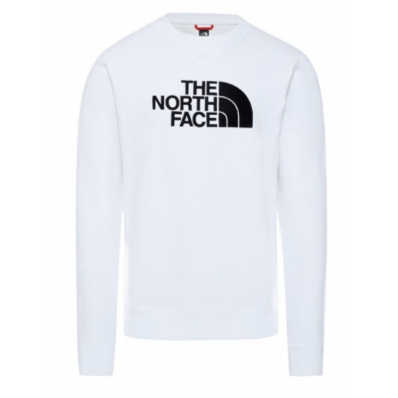 M Drew Peak Crew Tnf White/tnf Black THE NORTH FACE