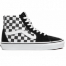 Ua SK8-HI (checkerboard) Blk/tr Wht VANS