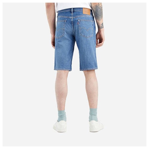 405 STANDARD SHORT PUNCH LINE Med Indigo - Worn In LEVIS