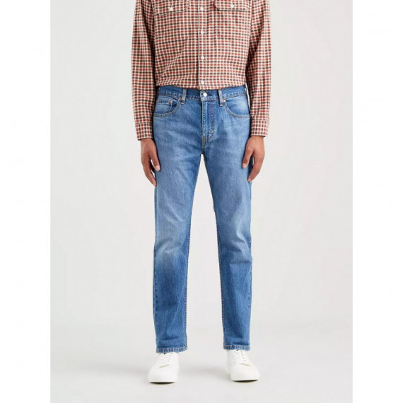 502 TAPER HIBALL HAWTHORNE MID Med Indigo - Flat Finish LEVIS