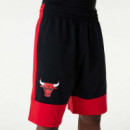 Nba Colour Block Shorts Chibul Blkfdr Black NEW ERA
