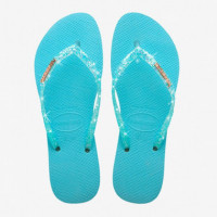 Hav. Slim Glitter Flourish Nautical Blue HAVAIANAS - Guanxe Atlantic Marketplace