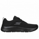 Go Walk Flex - Alani Black Textile/trim SKECHERS