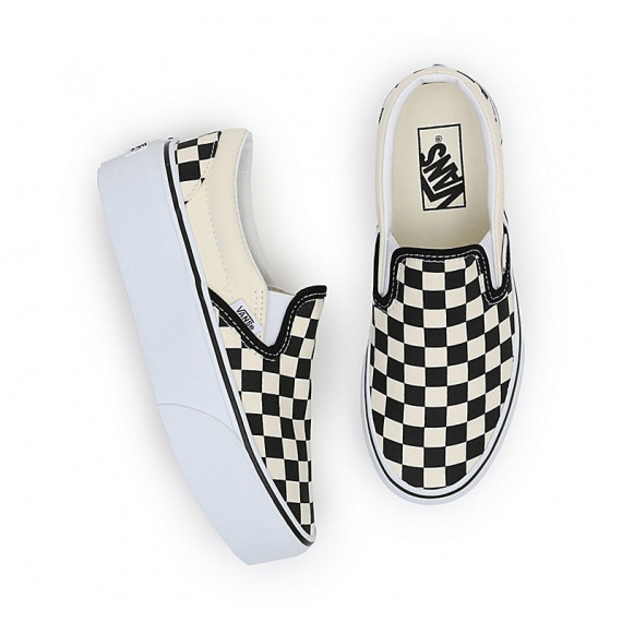 Ua Classic Slip-on Stackform Black/classic White VANS