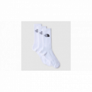Multi Sport Cush Crew Sock 3P Tnf White White THE NORTH FACE