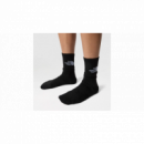 Multi Sport Cush Crew Sock 3P Tnf Black Black THE NORTH FACE