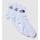 Multi Sport Cush Quarter Sock 3P Tnf White White THE NORTH FACE