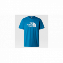 M S/s Easy Tee Adriatic Blue Adriatic Blue THE NORTH FACE