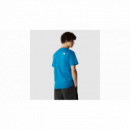 M S/s Easy Tee Adriatic Blue Adriatic Blue THE NORTH FACE