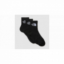 Multi Sport Cush Crew Sock 3P Black Assorted Black THE NORTH FACE