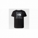 B S/s Redbox Tee (back Box Graphic) Tnf Black Black THE NORTH FACE