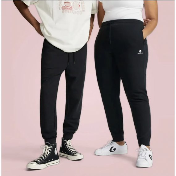 Standard Fit Star Chev Emb Pant Ft CONVERSE Black CONVERSE