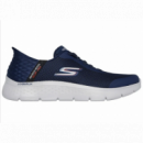 Go Walk Flex - Hands Up Navy And Grey Textile/synthetic SKECHERS