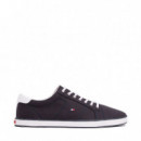 Zapatillas de Lona con Cordones  TOMMY HILFIGER