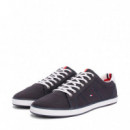 Zapatillas de Lona con Cordones  TOMMY HILFIGER