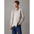 Chaqueta de Nailon Acolchada con Cremallera de CALVIN KLEIN