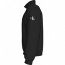 Chaqueta de Nailon Acolchada con Cremallera de CALVIN KLEIN