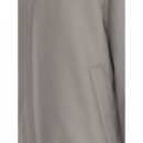 Chaqueta de Nailon Acolchada con Cremallera de CALVIN KLEIN