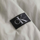 Chaqueta de Nailon Acolchada con Cremallera de CALVIN KLEIN