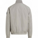 Chaqueta de Nailon Acolchada con Cremallera de CALVIN KLEIN