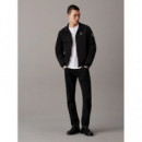 Chaqueta de Nailon Acolchada con Cremallera de CALVIN KLEIN
