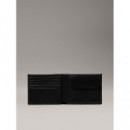 Cartera con Logo, Compartimento para Billetes, Monedero y Rfid de CALVIN KLEIN