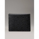 Cartera con Logo, Compartimento para Billetes, Monedero y Rfid de CALVIN KLEIN