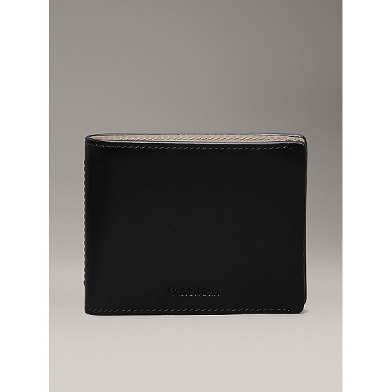 Cartera de Piel con Compartimento para Billetes, Monedero y Rfid de CALVIN KLEIN