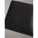 Cartera de Piel con Compartimento para Billetes, Monedero y Rfid de CALVIN KLEIN