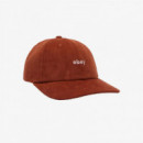 Gorra OBEY Lowercase Corduroy 6 Panels