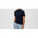 Polo Selected azul marino