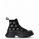 KARL LAGERFELD - Luna Rhinestone Mesh Boot - 70S - KL42941/70S