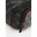 Neceser GUESS Milano Gris Estampado 4G