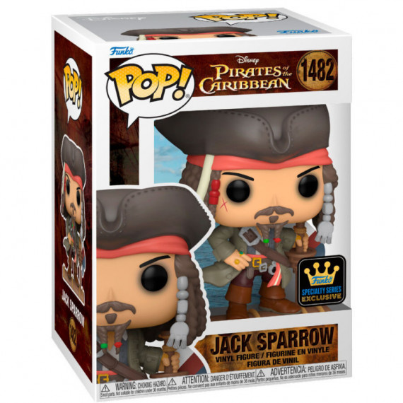 FUNKO Pop Piratas del Caribe Jack Sparrow Exclusive