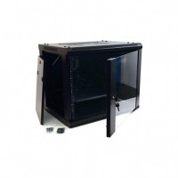Armario Rack POWERGREEN 6U 60X45 Termostato + Ventiladores + 1 Bandeja