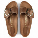 Madrid Big Bucle Cognac  BIRKENSTOCK