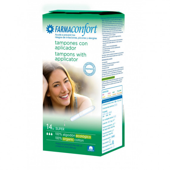 FARMACONFORT Tampones Hipoalergenico Super 14 U
