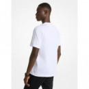 Logo Tape T-shirt White  MICHAEL KORS