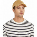 Th Flag  85 Soft 6 Panel Cap Classic Kha  TOMMY HILFIGER