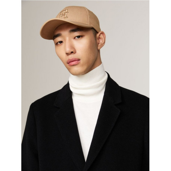 Th Imd 6 Panel Cap Classic Khaki  TOMMY HILFIGER