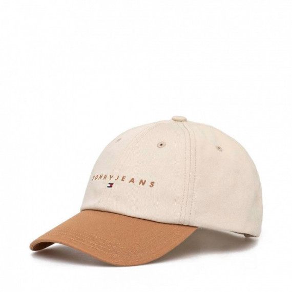 Tjm Linear Logo 6-PANEL Cap Bronze Twist  TOMMY HILFIGER