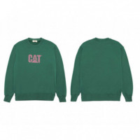 Jerséis y Sudaderas Sudadera CAT Wwr Big Logo Hunter Greens