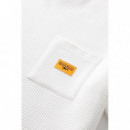 Camisetas Hombre Camiseta SERVICE WORKS Waffle Pocket White