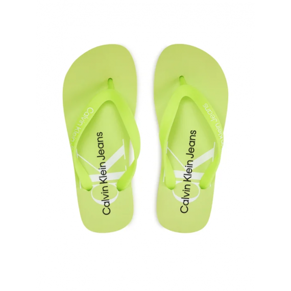 Flip Flop CALVIN KLEIN Monologo Verde Lima Pb