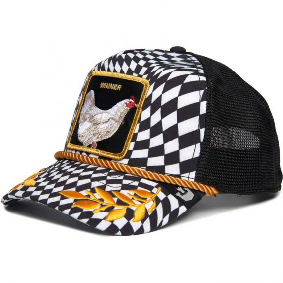Gorra Goorin Bros Winner estampado cuadros