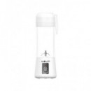 MUVIP Batidora de Vaso Portatil Recargable 60W 380ML Blanca