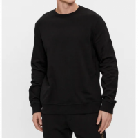 Sudadera ARMANI EXCHANGE Negra Logo Bordado Dorado - Guanxe Atlantic Marketplace