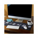 Friends Alfombrilla Sobremesa Xl 30X80CMS PP827FR Negro  PALADONE