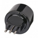 BRENNENSTUHL Enchufe Europeo/h Schuko para Italia/m 3 Patillas 1508470
