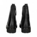 Botin Piel Negro  UNISA